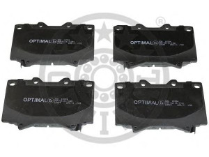 OPTIMAL 10334 stabdžių trinkelių rinkinys, diskinis stabdys 
 Techninės priežiūros dalys -> Papildomas remontas
0446560120, 0446560140, 0446560150