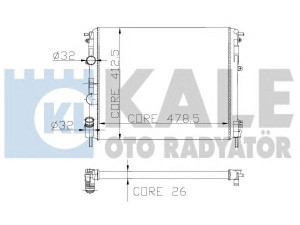 KALE OTO RADYATÖR 169300 radiatorius, variklio aušinimas 
 Aušinimo sistema -> Radiatorius/alyvos aušintuvas -> Radiatorius/dalys
77 01 352 903, 82 00 033 831, 82 00 343 476