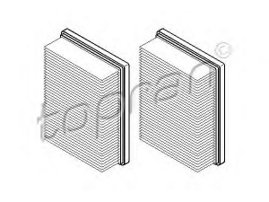 TOPRAN 108 674 oro filtras 
 Filtrai -> Oro filtras
030 129 620C, 030 198 620, 030 129 620C