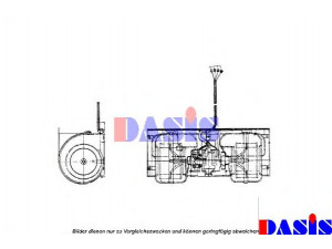 AKS DASIS 740431N vidaus pūtiklis 
 Šildymas / vėdinimas -> Orpūtė/dalys
81619306053