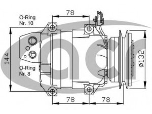 ACR 133060 kompresorius, oro kondicionierius 
 Oro kondicionavimas -> Kompresorius/dalys
OK72B61450E