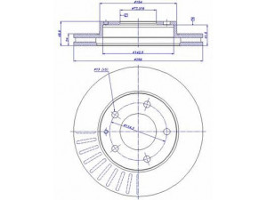 CAR 142.937 stabdžių diskas 
 Dviratė transporto priemonės -> Stabdžių sistema -> Stabdžių diskai / priedai
3395510, 3958455, F32Z1125A, GA2Y-33-25X
