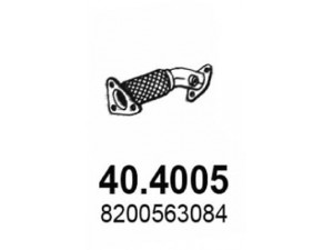 ASSO 40.4005 išleidimo kolektorius 
 Išmetimo sistema -> Išmetimo vamzdžiai
8200563084
