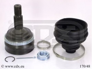 CDX 170/48 jungčių komplektas, kardaninis velenas 
 Ratų pavara -> Sujungimai/komplektas
