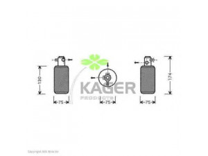 KAGER 94-5225 džiovintuvas, oro kondicionierius 
 Oro kondicionavimas -> Džiovintuvas
9015500080