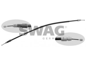 SWAG 10 93 4908 trosas, stovėjimo stabdys 
 Stabdžių sistema -> Valdymo svirtys/trosai
164 420 03 85, 164 420 23 85