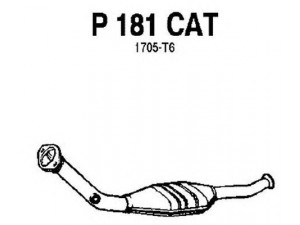 FENNO P181CAT katalizatoriaus keitiklis 
 Išmetimo sistema -> Katalizatoriaus keitiklis
BM90353H, 1705-84, 1705-T6, 1705-T9