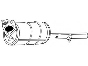 AKS DASIS SG50381 katalizatoriaus keitiklis