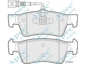 APEC braking PAD1484 stabdžių trinkelių rinkinys, diskinis stabdys 
 Techninės priežiūros dalys -> Papildomas remontas
7L6698451, 7L6698451C
