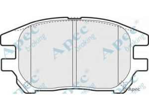 APEC braking PAD1307 stabdžių trinkelių rinkinys, diskinis stabdys 
 Techninės priežiūros dalys -> Papildomas remontas
0446548040, 0446548050