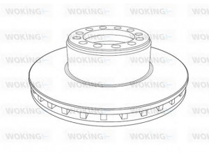 WOKING NSA1186.20 stabdžių diskas
2994031