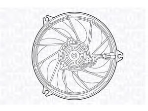 MAGNETI MARELLI 069422552010 ventiliatorius, radiatoriaus
125391, 125480