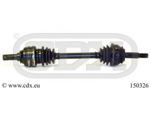 CDX 150326 kardaninis velenas 
 Ratų pavara -> Kardaninis velenas
374064, 90009975, 90157133