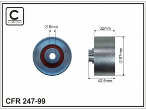 CAFFARO 247-99 kreipiantysis skriemulys, paskirstymo diržas 
 Diržinė pavara -> Paskirstymo diržas/komplektas -> Laisvasis/kreipiamasis skriemulys
0830.20, 0830.61, 6913.V0, 830.20