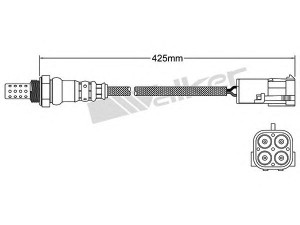 WALKER PRODUCTS 250-24737 lambda jutiklis 
 Variklis -> Variklio elektra
11180 3850010, 2112 3850010 20