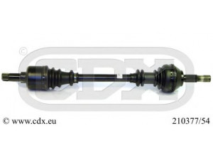 CDX 210377/54 kardaninis velenas 
 Ratų pavara -> Kardaninis velenas
3272J1, 3272J5, 3272J6, 1491239080