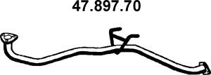 EBERSPÄCHER 47.897.70 išleidimo kolektorius 
 Išmetimo sistema -> Išmetimo vamzdžiai
17401-54240