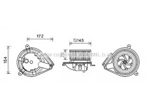 AVA QUALITY COOLING MS8626 elektrovariklis, vidinis pūtiklis 
 Šildymas / vėdinimas -> Orpūtė/dalys
0028301508
