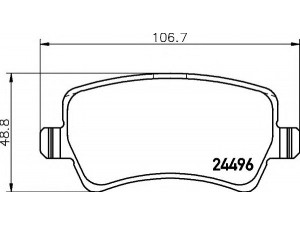 HELLA 8DB 355 012-941 stabdžių trinkelių rinkinys, diskinis stabdys 
 Techninės priežiūros dalys -> Papildomas remontas
1439866, 1459450, 1503969, 1566233