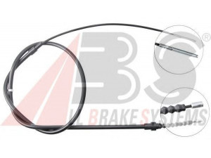 A.B.S. K12716 trosas, stovėjimo stabdys 
 Stabdžių sistema -> Valdymo svirtys/trosai
1H0609721E, 1H0.609.721E