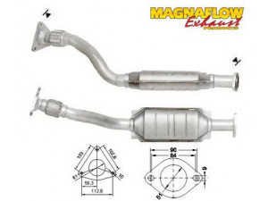 MAGNAFLOW 76307D katalizatoriaus keitiklis 
 Išmetimo sistema -> Katalizatoriaus keitiklis
8200188586, 8200238762