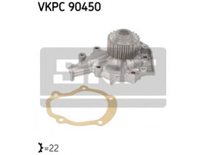 SKF VKPC 90450 vandens siurblys 
 Aušinimo sistema -> Vandens siurblys/tarpiklis -> Vandens siurblys
17400A60D01-00, 17400A60D02-00