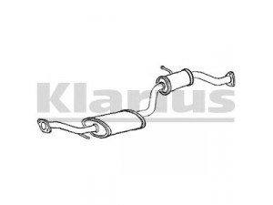 KLARIUS 261000 vidurinis duslintuvas 
 Išmetimo sistema -> Duslintuvas
MR517058