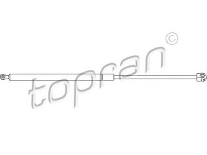 TOPRAN 721 295 dujinė spyruoklė, bagažinė 
 Priedai -> Bagažinė/pakrovimo skyrius
96 027 543, 96 027 543