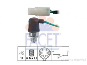 FACET 7.6179 jungiklis, atbulinės eigos žibintas 
 Elektros įranga -> Šviesų jungikliai/relės/valdymas -> Šviesų jungiklis/svirtis
32005-AA020, 32005-AA021, 32005-AA030
