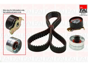 FAI AutoParts TBK368 paskirstymo diržo komplektas