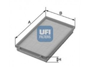 UFI 30.248.00 oro filtras 
 Techninės priežiūros dalys -> Techninės priežiūros intervalai
17801-02080