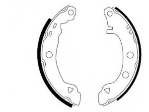 HELLA PAGID 8DB 355 001-061 stabdžių trinkelių komplektas 
 Techninės priežiūros dalys -> Papildomas remontas
0060750472, 720466, 95659661, 7701202543