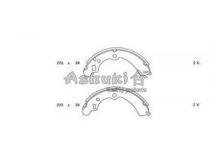ASHUKI K014-07 stabdžių trinkelių komplektas 
 Techninės priežiūros dalys -> Papildomas remontas
V9128S008, 0 986 487 678/BOSCH