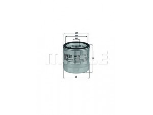KNECHT OC 78 alyvos filtras 
 Filtrai -> Alyvos filtras
5018025, 035115591