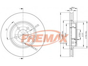 FREMAX BD-9196 stabdžių diskas 
 Stabdžių sistema -> Diskinis stabdys -> Stabdžių diskas
4779196AB, 4779196AD