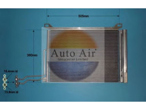 AUTO AIR GLOUCESTER 16-9915 kondensatorius, oro kondicionierius 
 Oro kondicionavimas -> Kondensatorius
64536918597