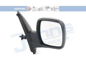 JOHNS 60 62 38-1 išorinis veidrodėlis 
 Kėbulas -> Liukai/stogai/durys/stoglangis/sulankstomas stogas -> Durys/dalys
7701 068 835