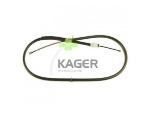 KAGER 19-0212 trosas, stovėjimo stabdys 
 Stabdžių sistema -> Valdymo svirtys/trosai
4745.65