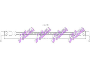 Brovex-Nelson H7244 stabdžių žarnelė 
 Stabdžių sistema -> Stabdžių žarnelės
3D0611775K, 3D0611775K, 3D0611775K