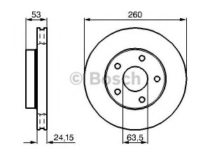 BOSCH 0 986 478 195 stabdžių diskas 
 Stabdžių sistema -> Diskinis stabdys -> Stabdžių diskas
5022668, 5023441, 5023444, 5027462