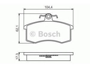 BOSCH 0 986 495 214 stabdžių trinkelių rinkinys, diskinis stabdys 
 Techninės priežiūros dalys -> Papildomas remontas
2108 3501089, 2108 3501090, 21100 3501080 00