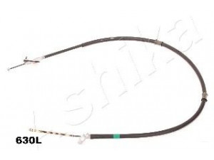 ASHIKA 131-06-630L trosas, stovėjimo stabdys 
 Stabdžių sistema -> Valdymo svirtys/trosai
4643087401