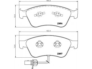 HELLA PAGID 8DB 355 009-211 stabdžių trinkelių rinkinys, diskinis stabdys 
 Techninės priežiūros dalys -> Papildomas remontas
4E0698151, 4E0698151A, 4E0698151J