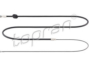 TOPRAN 408 406 trosas, stovėjimo stabdys 
 Stabdžių sistema -> Valdymo svirtys/trosai
639 420 13 85, 639 420 27 85