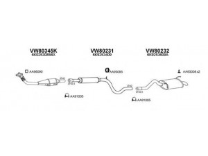 VENEPORTE 630205 išmetimo sistema 
 Išmetimo sistema -> Išmetimo sistema, visa