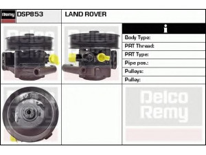 DELCO REMY DSP853 hidraulinis siurblys, vairo sistema 
 Vairavimas -> Vairo pavara/siurblys