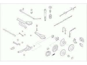 LEMFÖRDER FORD-MONDE-RL021 vairavimo mechanizmas; rato pakaba 
 Ašies montavimas/vairavimo mechanizmas/ratai -> Prekių paieška pagal schemą