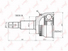 LYNXauto CO-7524A jungčių komplektas, kardaninis velenas 
 Ratų pavara -> Sujungimai/komplektas
43410-28051, 43410-28060, 43410-28061