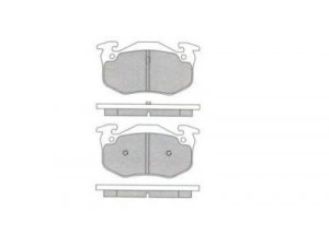 AISIN ASN-2249 stabdžių trinkelių rinkinys, diskinis stabdys
7701204036