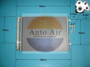 AUTO AIR GLOUCESTER 16-1426 kondensatorius, oro kondicionierius 
 Oro kondicionavimas -> Kondensatorius
976062Y000